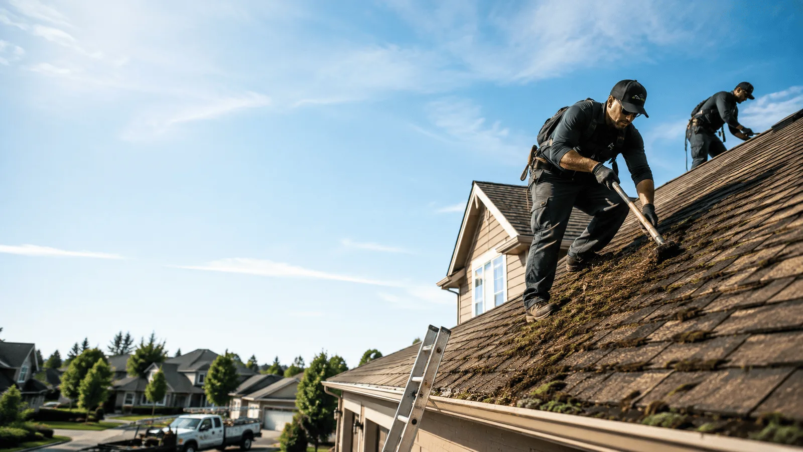 Roof Moss Removal in Greenbrier, AR near me